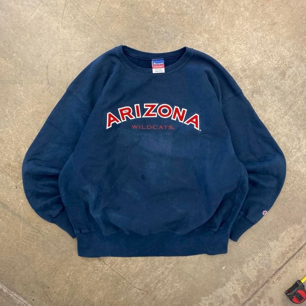 Vintage Arizona Wildcats Champion Reverse Weave 2000s College Crewneck Size XXL
